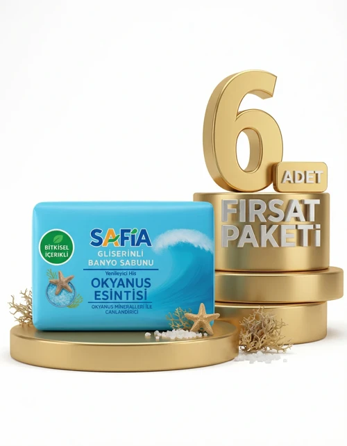 Gliserinli Okyanus Esintisi Banyo Sabunu 6x150 Gr