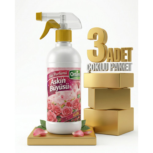 Oda Parfümü Aşkın Büyüsü 3x500 Ml