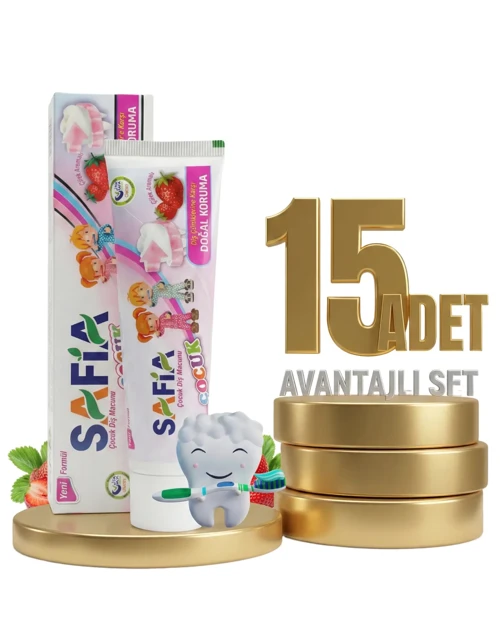 Çocuk Diş Macunu 15x60 ml
