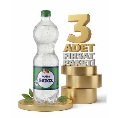 Keyfim Gazoz 3x1 Lt
