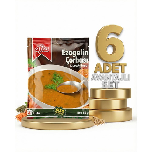 Ezo Gelin Çorbası 80 Gr 5 Alana 1 Bedava