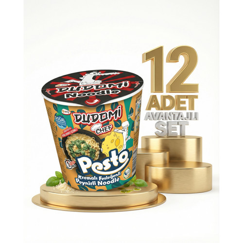 Bardak Kremalı Pesto Soslu 12x80 Gr