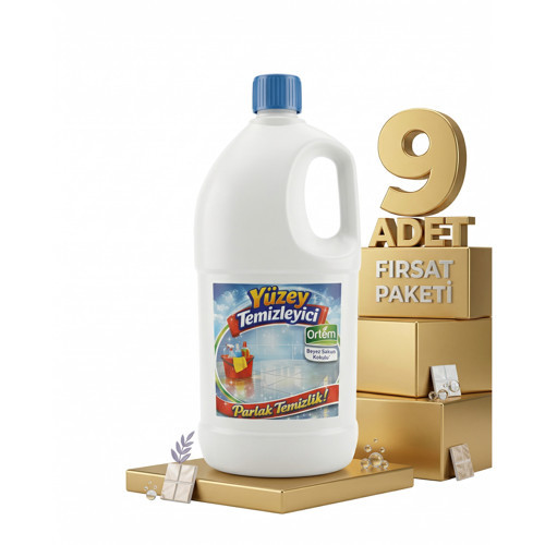 Beyaz Sabun Kokulu Yüzey Temizleyici 9x2,5 Kg
