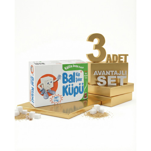 Küp Şeker 3x1 Kg