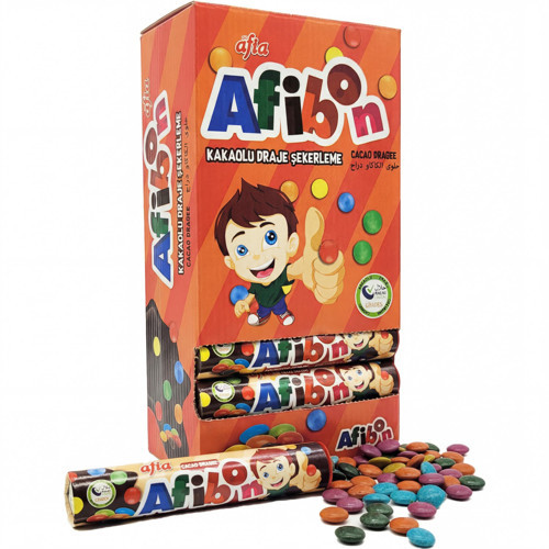 Afibon Kakaolu Draje Şekerleme 24x20 Gr