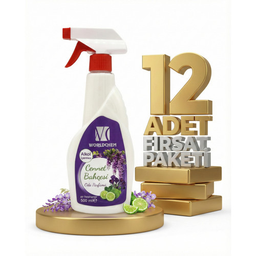 Oda Parfümü Cennet Bahçesi 12x500 Ml
