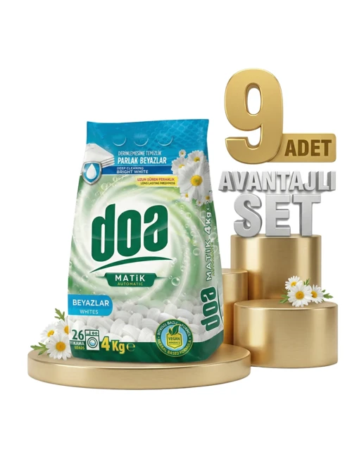 Matik Deterjan Beyazlar 9x4 Kg