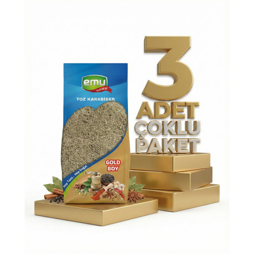 Karabiber Toz 3x180 Gr