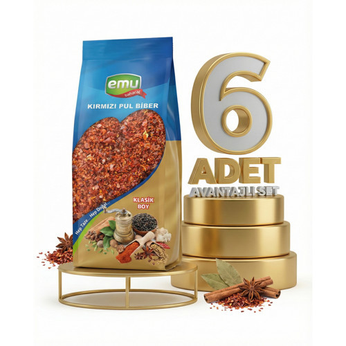 Kırmızı Pul Biber 6x60 Gr