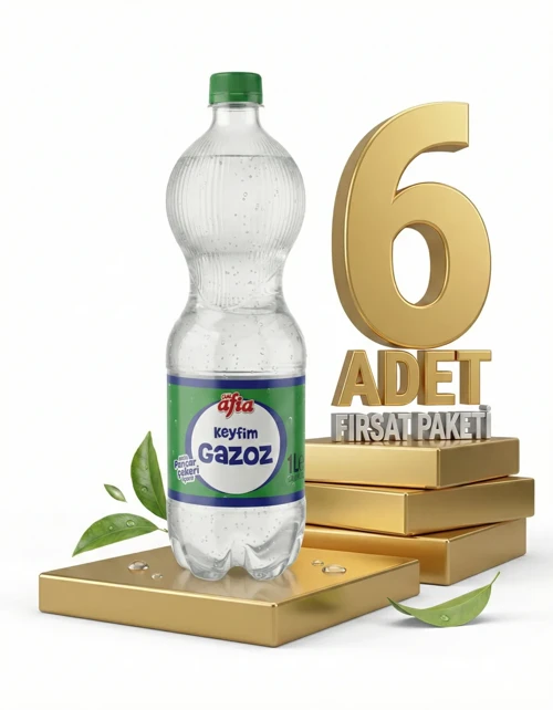 Keyfim Gazoz 6x1 Lt
