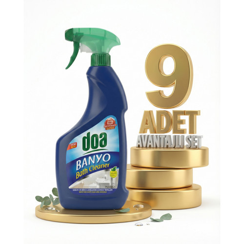 Banyo Temizleyici 9x750 Ml