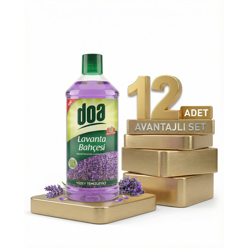 Yüzey Temizleyici Lavanta Bahçesi 12x1 Lt