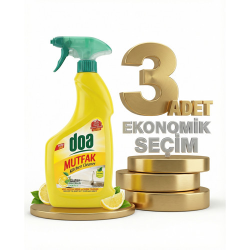 Mutfak Temizleyici 3x750 Ml