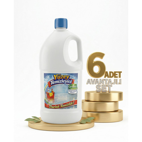 Beyaz Sabun Kokulu Yüzey Temizleyici 6x2,5 Kg