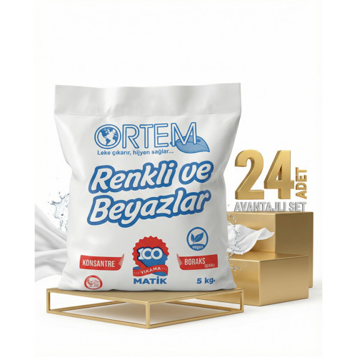 Toz Çamaşır Deterjanı 24x5 Kg