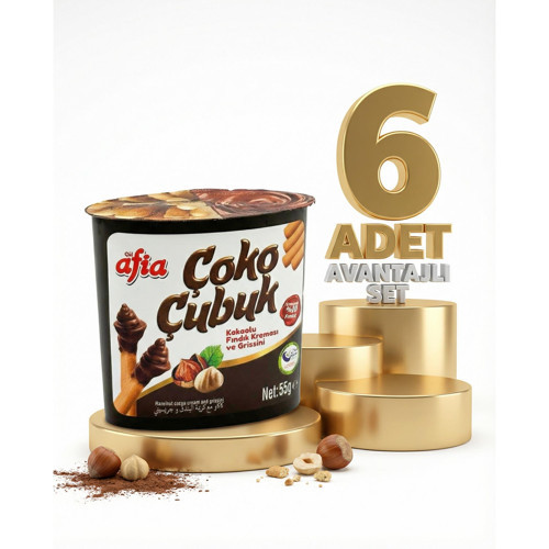 Çoko Çubuk 6x55 Gr