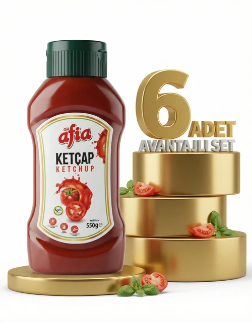 Tatlı Ketçap 6x550 Gr