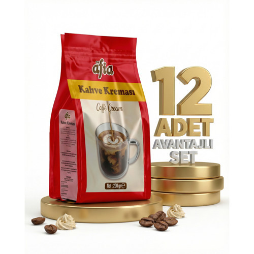 Kahve Kreması 12x200 Gr