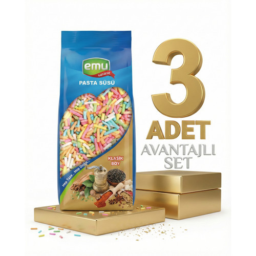 Pasta Süsü 3x50 Gr