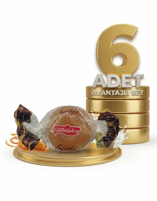 Sütlü Bonbon Şeker 6x1 Kg