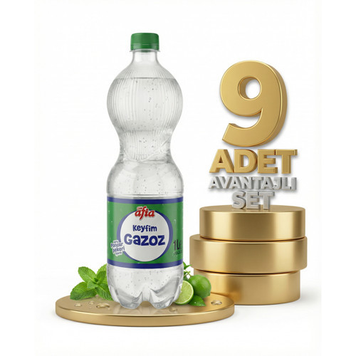 Keyfim Gazoz 9x1 Lt