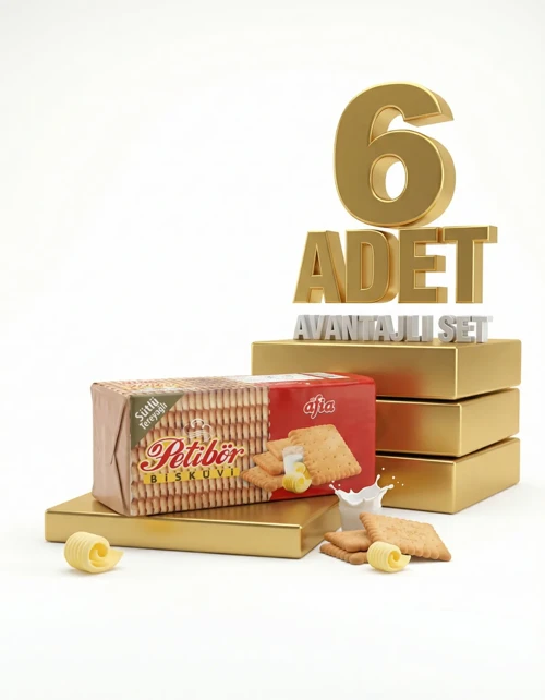 Sade Petibör Bisküvi 6x180 Gr