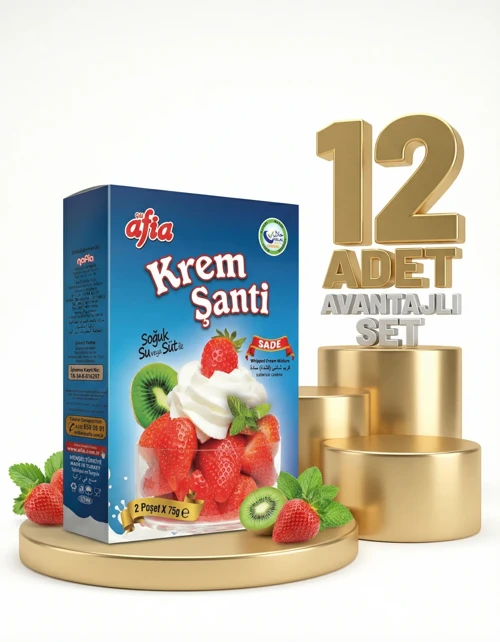 Sade Krem Şanti 12x150 Gr