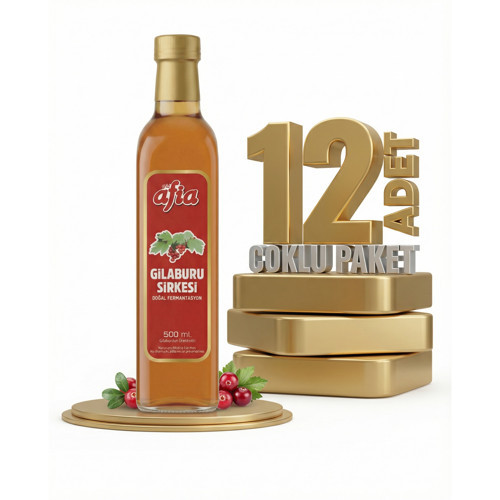 Gilaburu Sirkesi Şişe 12x500 Ml