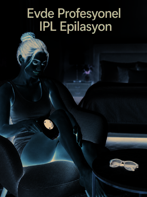 Buz Başlıklı IPL Lazer Epilasyon Cihazı