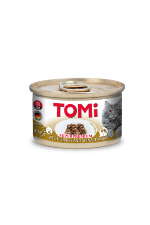 Kedi Yaş Maması Hindili Ispanaklı 85 G
