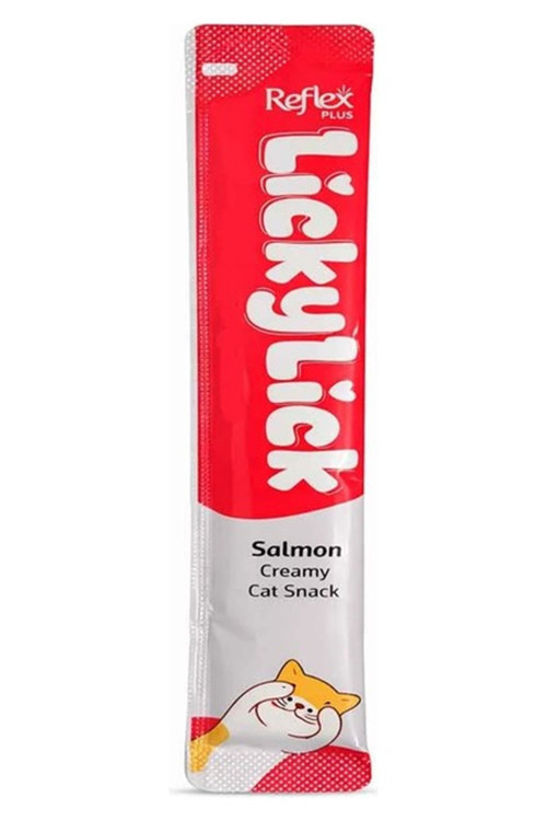 Plus LıckyLıck Kedi Ödül Maması Somonlu