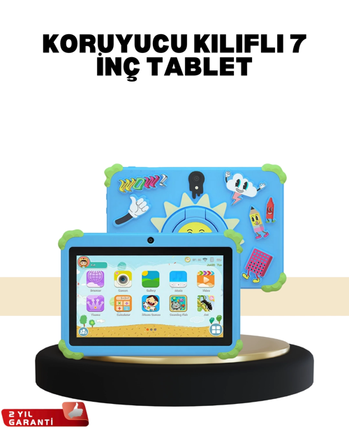 Çok Amaçlı 7 İnç Tablet Video Oyun Eğitim İçin İdeal