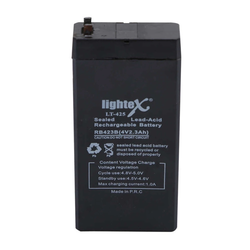 Lightex Lt-425 4V 2.3Ah Işıldak Fener Aküsü