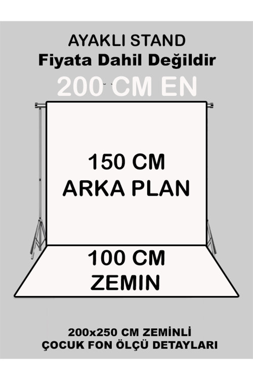 2x2.5 Mt SERT Kumaş Üç Boyutlu Çocuk Stüdyo Fotoğraf Fonu-DENİZ KIZI 1