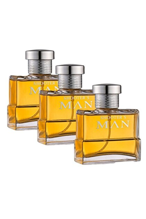 SHOOTERS MAN EDP ERKEK PARFÜMÜ 100 ML - 3 ADET