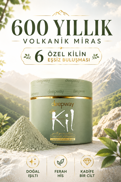 Bentonit Toz Kil Sivilce Net: 175 gr