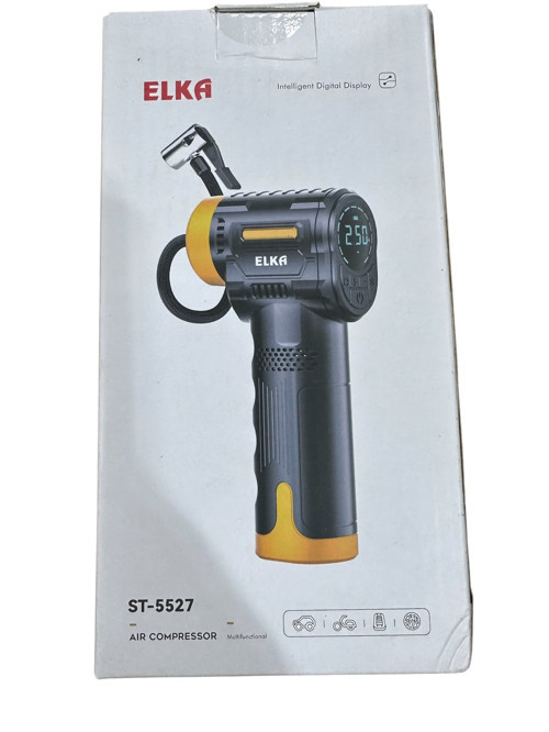 Şarjlı Taşınabilir Hava Kompresörü 150 PSI Dijital Lastik Şişirme Pompası LED Işıklı