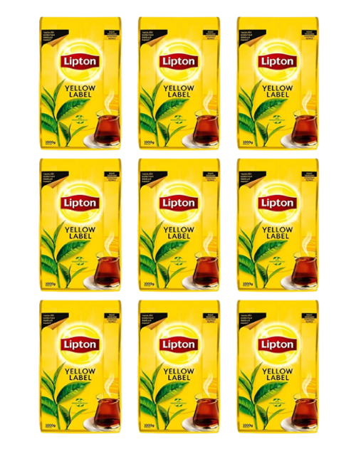 Yellow Label Siyah Çay 1000 GR X 9 Adet