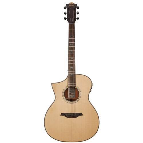 BAT4CEL Solak Elektro Akustik Gitar (Natural)