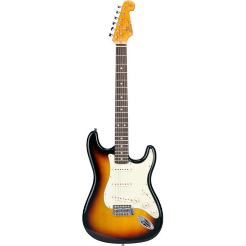 SST62 3/4 Elektro Gitar (3 Tone Sunburst)