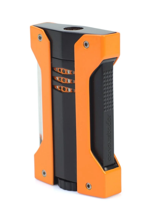Tek Torch Pürmüz Turuncu Siyah Defi Extreme Dizayn Metal Puro Çakmağı