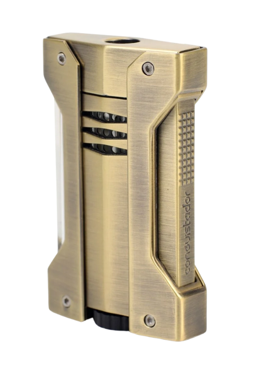 Tek Torch Pürmüz Bronz Siyah Defi Extrem Dizayn Metal Puro Çakmağı