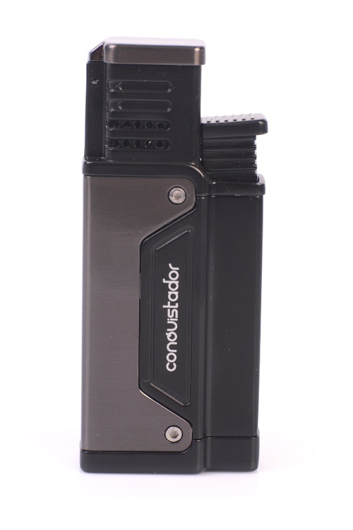 Tek Torch Pürmüz Gunmetal Siyah Delicili Metal Puro Çakmağı