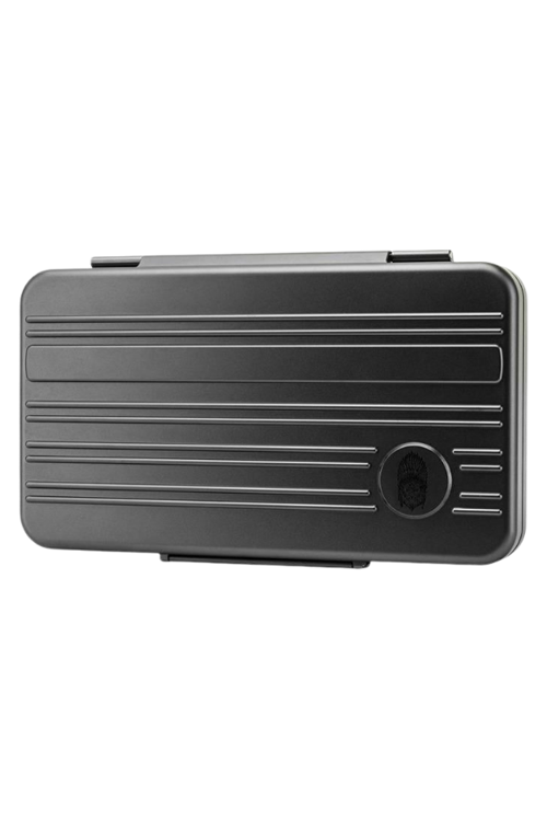 Seyahat Tipi 5 Gümüş Humidor Metal Puro Kutusu
