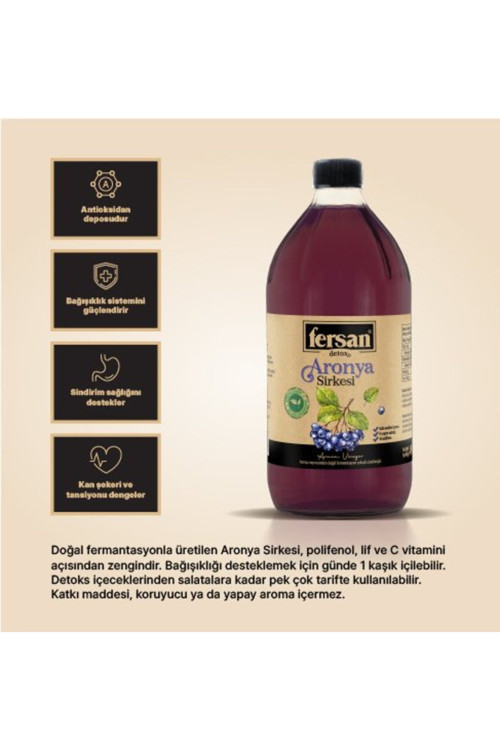 Detox Aronya Sirkesi 490 Cc Cam