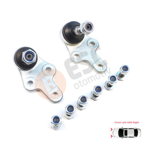 Ford Focus 2 C-Max DM2 Volvo S40 MK2 V50 C70 542 C30 533 1470387 İçin 2 Adet Ön Aks Salıncak Rotili