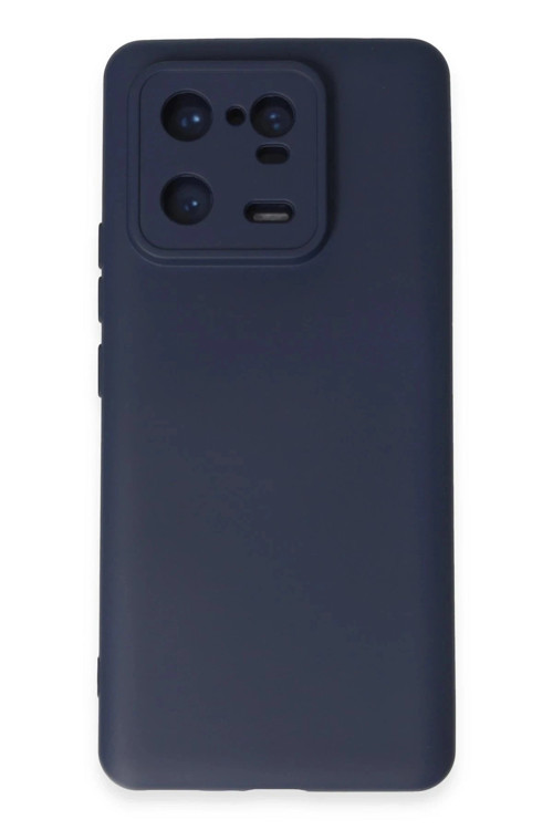 Mey İthalat® Mi 13 Pro Kılıf Nano içi Kadife Silikon - Lacivert