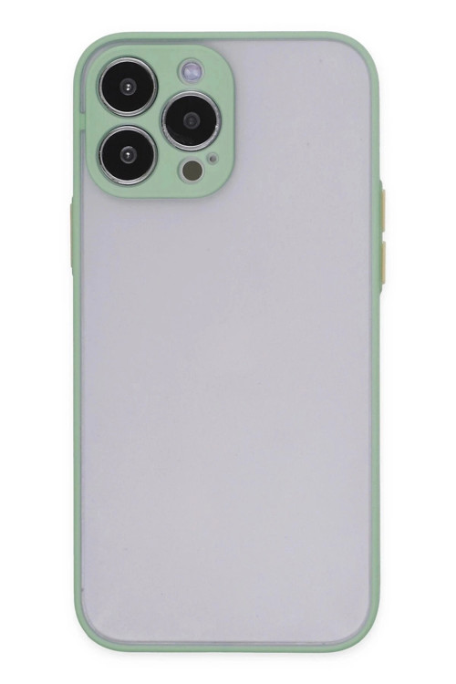 Mey İthalat® iPhone 14 Pro Kılıf Montreal Silikon Kapak - Turkuaz