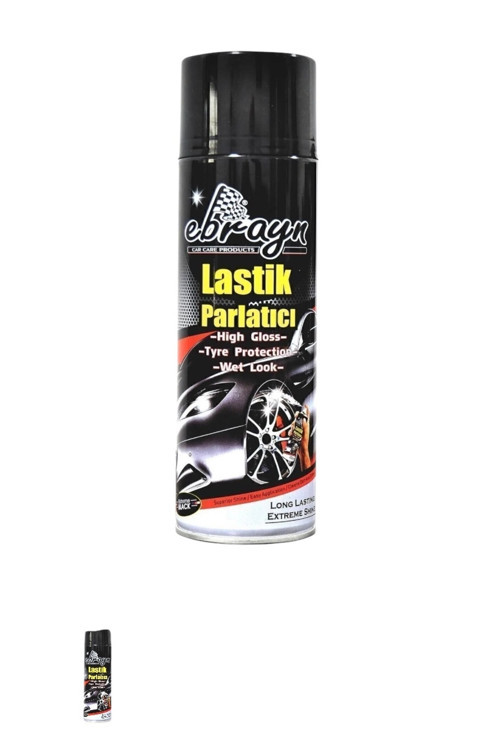 Lastik Parlatıcı Sprey – Yüksek Parlaklık Ve Uzun Süreli Koruma