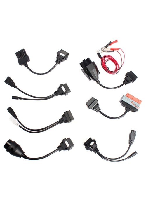 Oem Elm327 Araç Kablo Seti 8'Li Obd2 Arıza Tespit 16 Pin Dönüştürücü